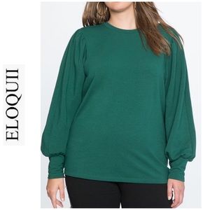 🔥Last one! Eloquii Puff Sleeve Sweatshirt 22/24